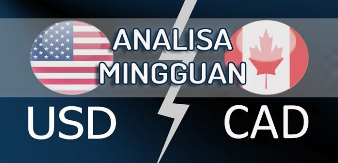 Analisa Teknikal USDCAD Mingguan, Periode 18 Juni – 22 Juni 2018l