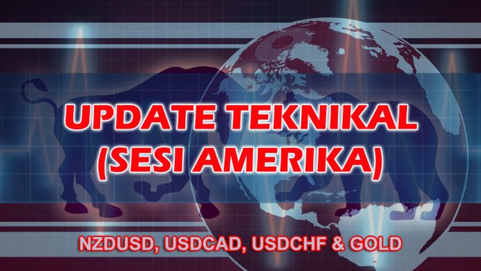 Teknikal Update NZDUSD USDCAD USDCHF GOLD 19 Juni 2018