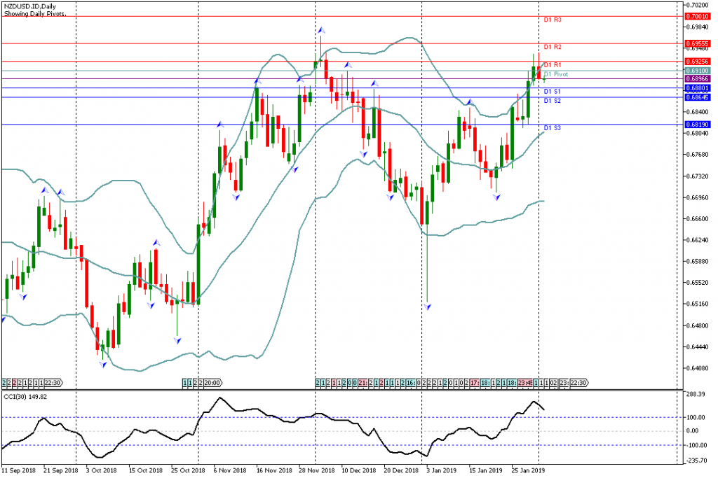 Analisa Teknikal NZDUSD.IDDaily 4 Februari 2019 Asia