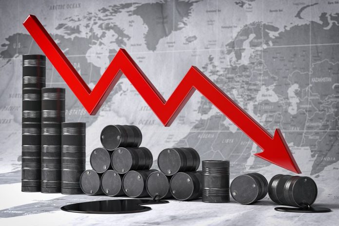 Harga minyak turun karena penurunan permintaan