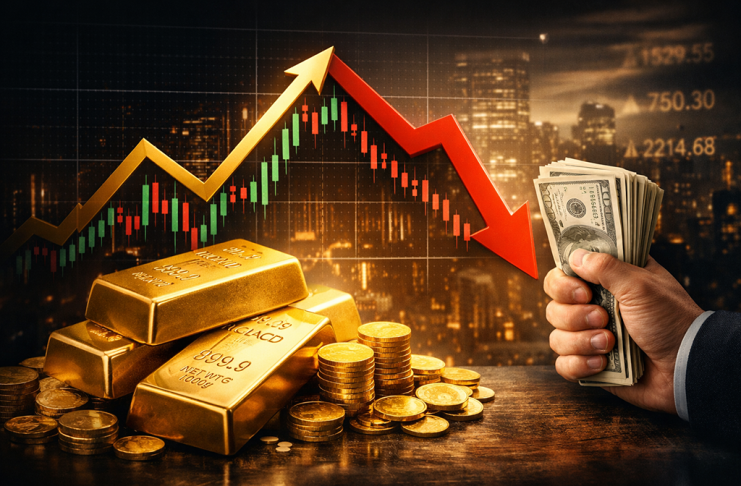 Pecah Rekor, Aksi Ambil Untung Hentikan Reli Emas