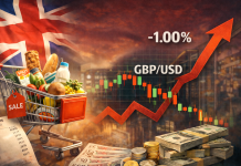 Sterling Melemah, Terseret Buruknya Data Penjualan Ritel Inggris