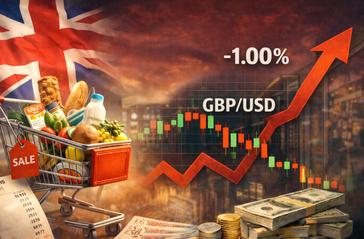 Sterling Melemah, Terseret Buruknya Data Penjualan Ritel Inggris