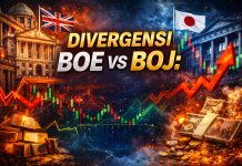 Divergensi BOE vs BOJ: Kunci Arah GBPJPY Hari Ini