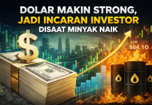 Dolar Makin Strong, Jadi Incaran Investor Disaat Minyak Naik Dolar menguat didukung naiknya harga minyak