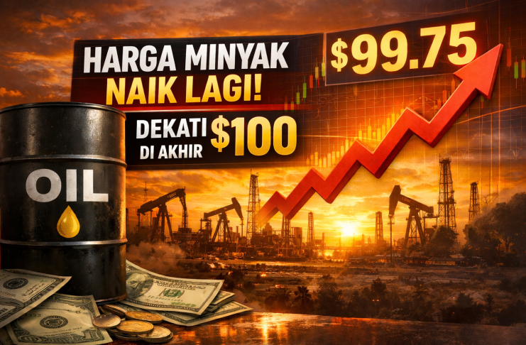 Harga Minyak Terus Naik, AS Melonggarkan Sanksi Minyak Rusia harga minyak naik lagi dekati $100