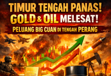 Harga Emas Melesat Ditengah Geopolitik yang Panas Harga Emas Melesat Ditengah Geopolitik yang Panas