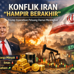 Konflik Iran “Hampir Berakhir”, Optimisme Pasar Meningkat Optimisme Pasar Meningkat, Gold dekati 4900