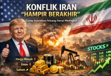 Konflik Iran “Hampir Berakhir”, Optimisme Pasar Meningkat Optimisme Pasar Meningkat, Gold dekati 4900