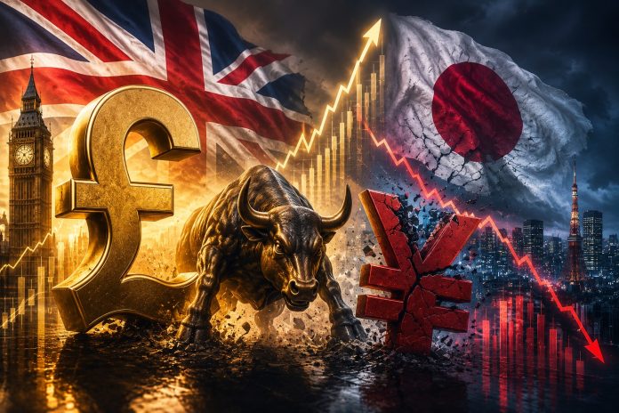Poundsterling Mengamuk, GBPJPY Terancam Rally Lebih Gila di Tengah Krisis Yen